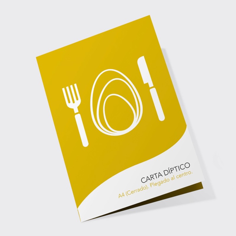 Carta díptico A4 (cerrado)